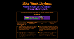 Desktop Screenshot of 2003.bike-weekdaytona.com