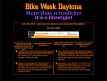 Tablet Screenshot of 2003.bike-weekdaytona.com